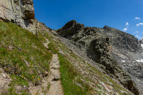Col du Haut pas, 2860 m