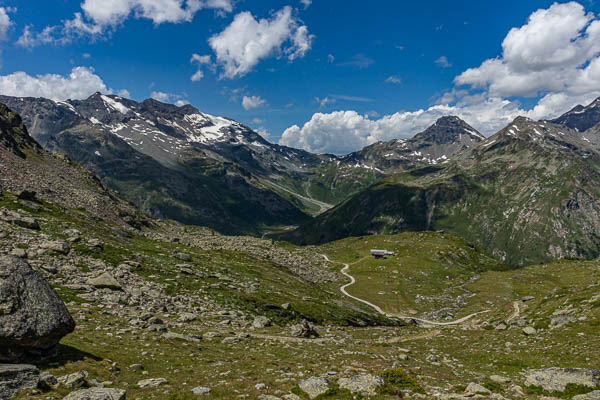 Col du Mont, 2636 m, vers la Tarentaise