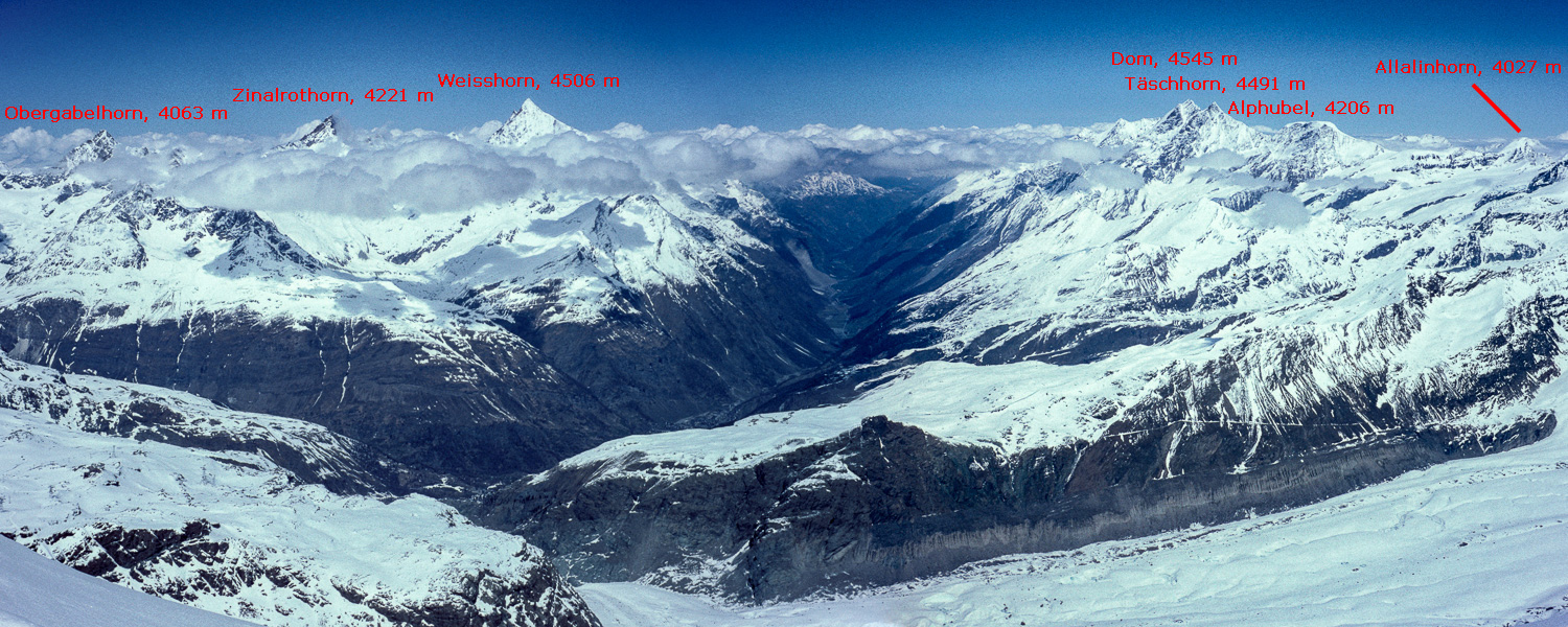 Sommet du Breithorn