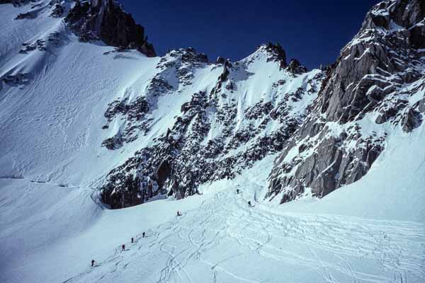 Col du Chardonnet, versant suisse