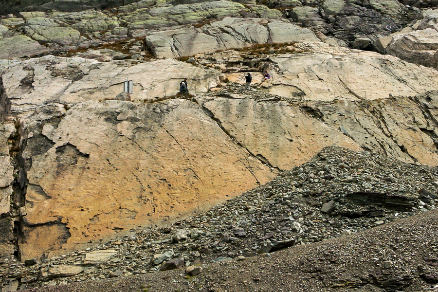 Traces de dinosaures du lac d'Émosson