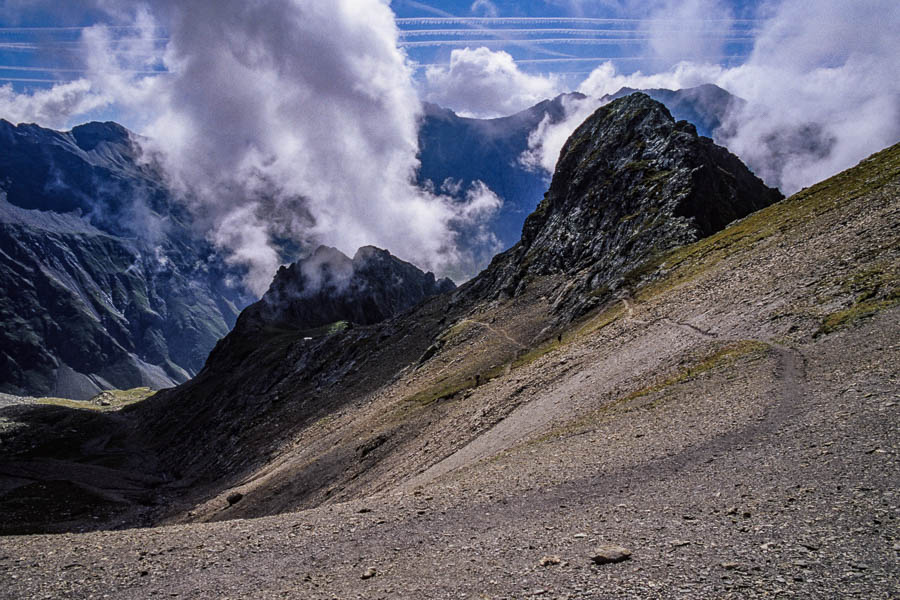 Col de la Vallette : vue est