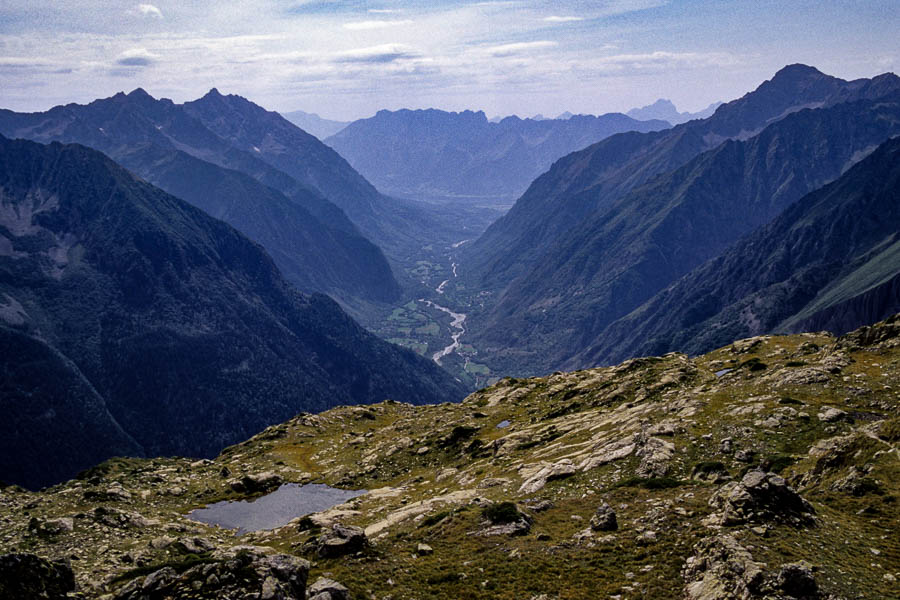 Col de Colombes : vue sud-ouest