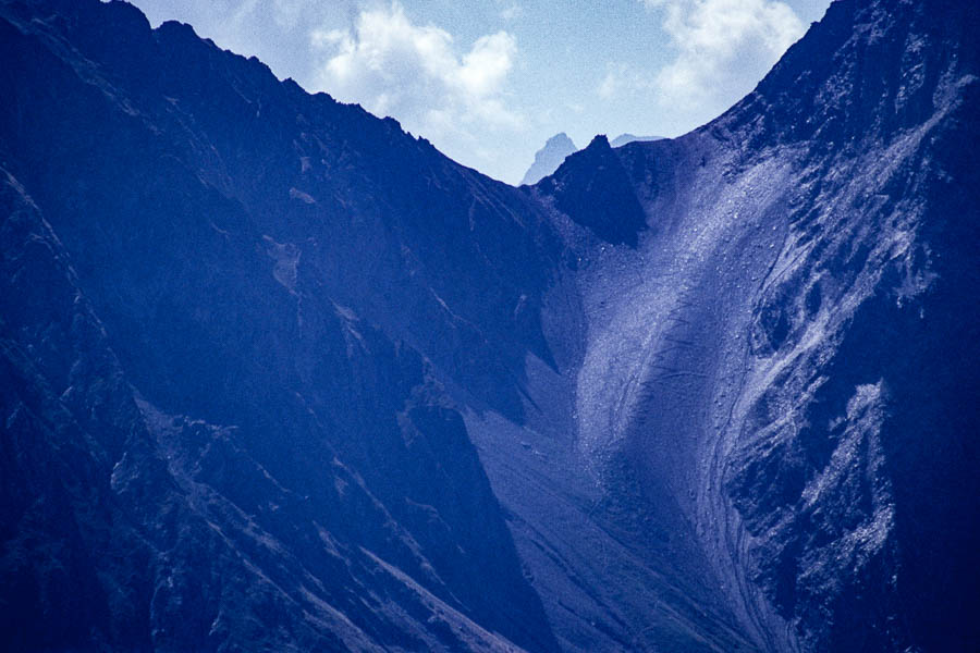 Col de la Vaurze, versant nord