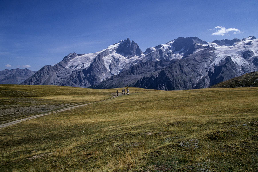 La Meije et le Rateau depuis le col du Souchet