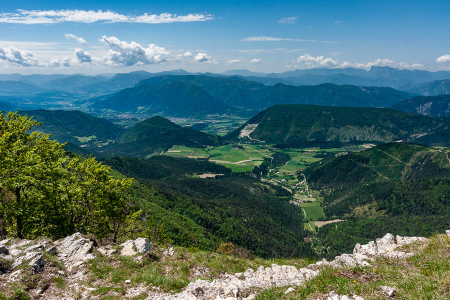 Col de Vassieux : vue vers Die