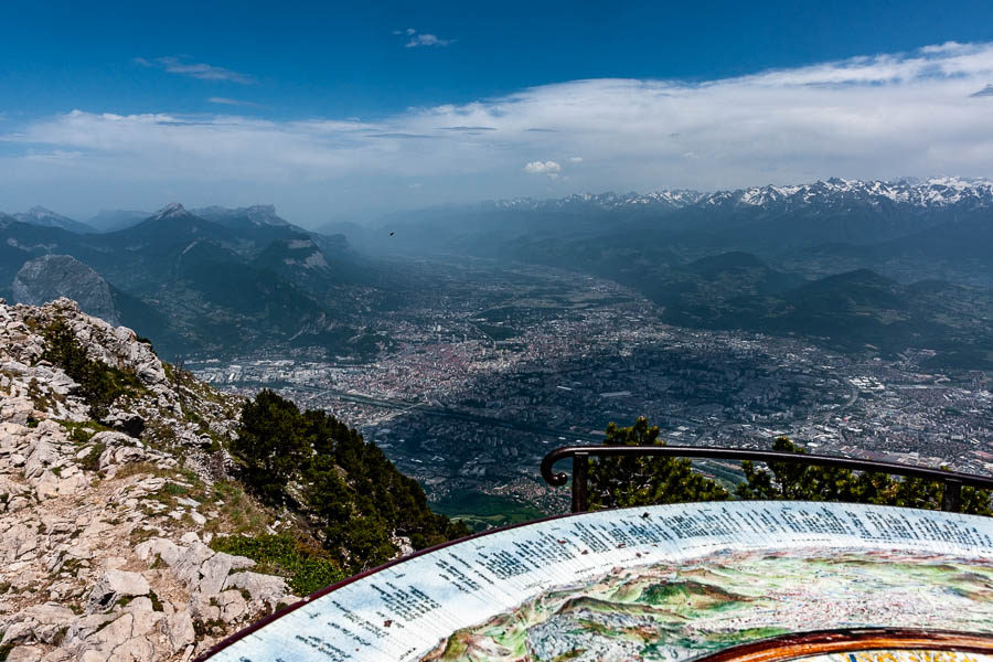 Moucherotte, 1901 m, Grenoble et le Grésivaudan