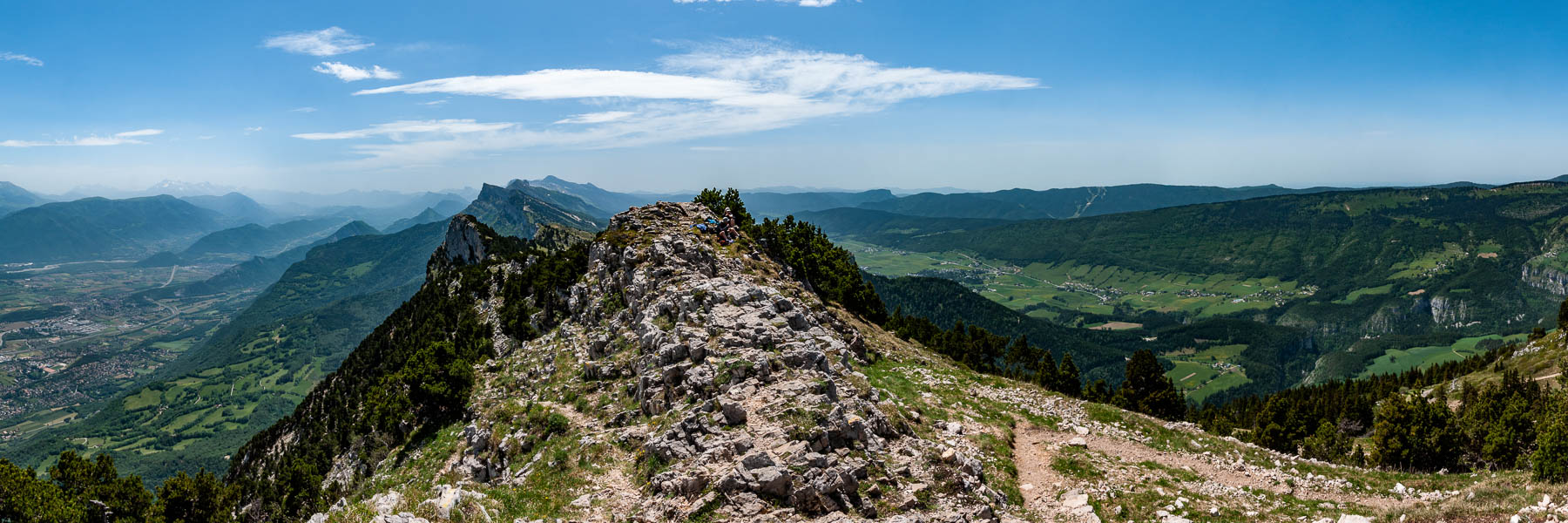 Moucherotte, 1901 m : vue sud