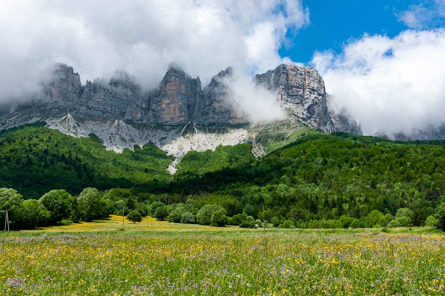 Falaises près de Saint-Andéol