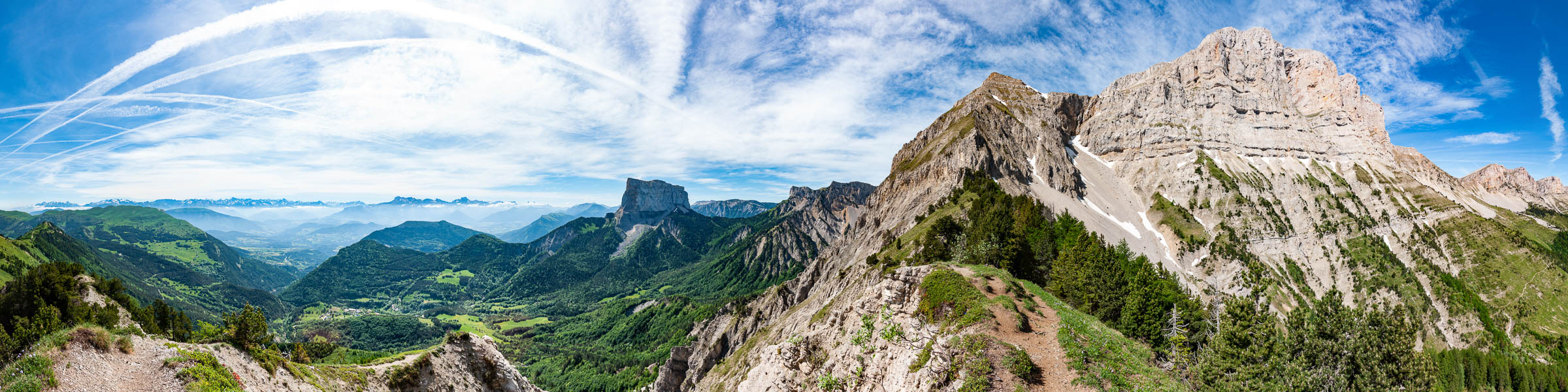 Entre Gresse-en-Vercors et mont Aiguille