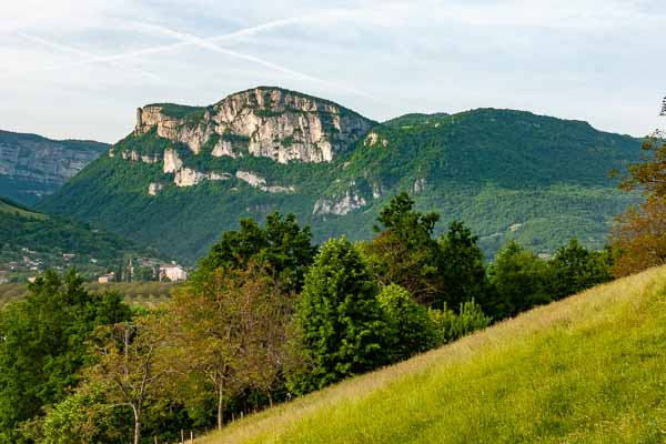 Saint-Laurent-en-Royans et montagne de l'Écharasson
