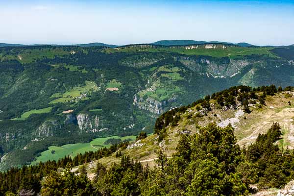 Moucherotte : vue vers la Molière