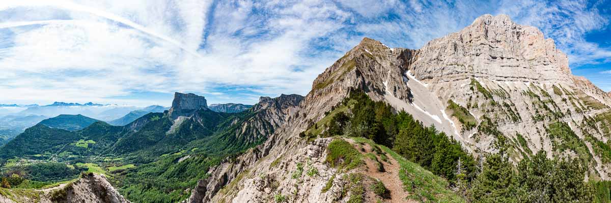 Entre Gresse-en-Vercors et mont Aiguille