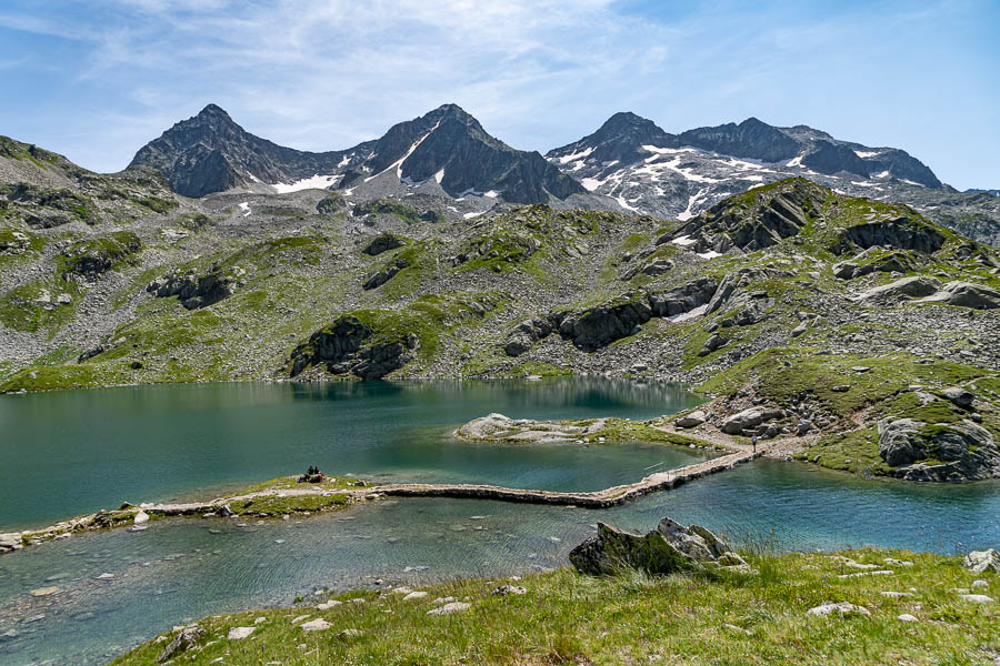 Lac de la Motte, Rocher Blanc