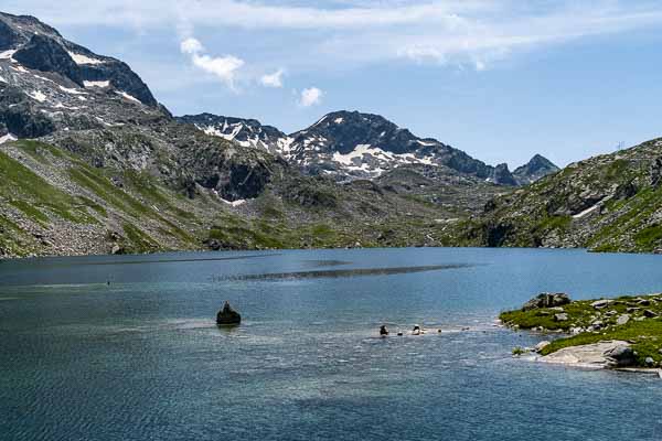 Lac de Cottepens, pic des Eustaches, 2728 m