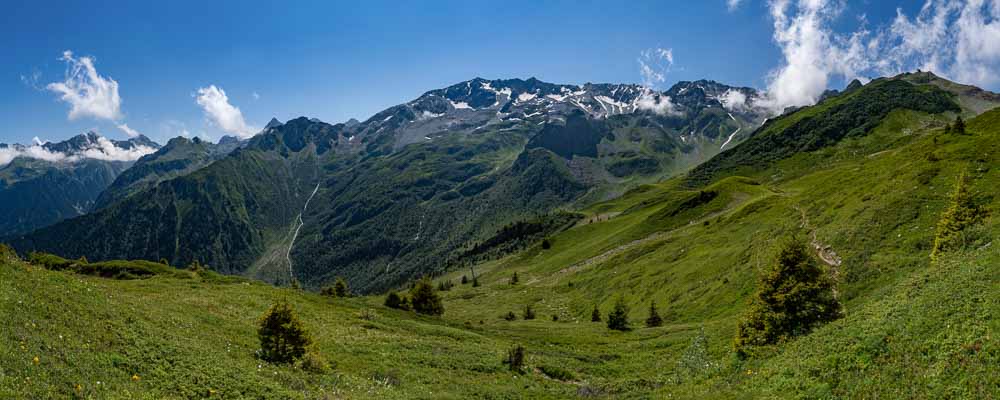 Haut de la vallée, pic de la Belle Étoile
