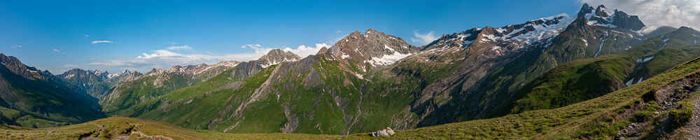 En montant au col de la Seigne