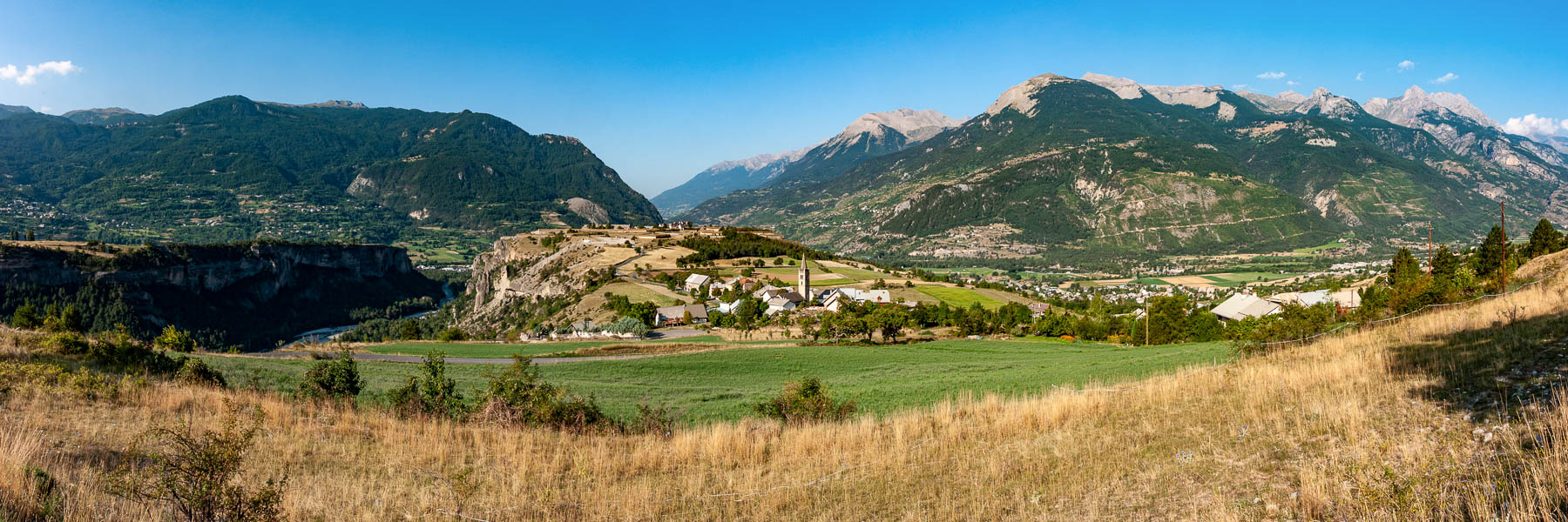 Montdauphin, Eygliers, vallée de la Durance