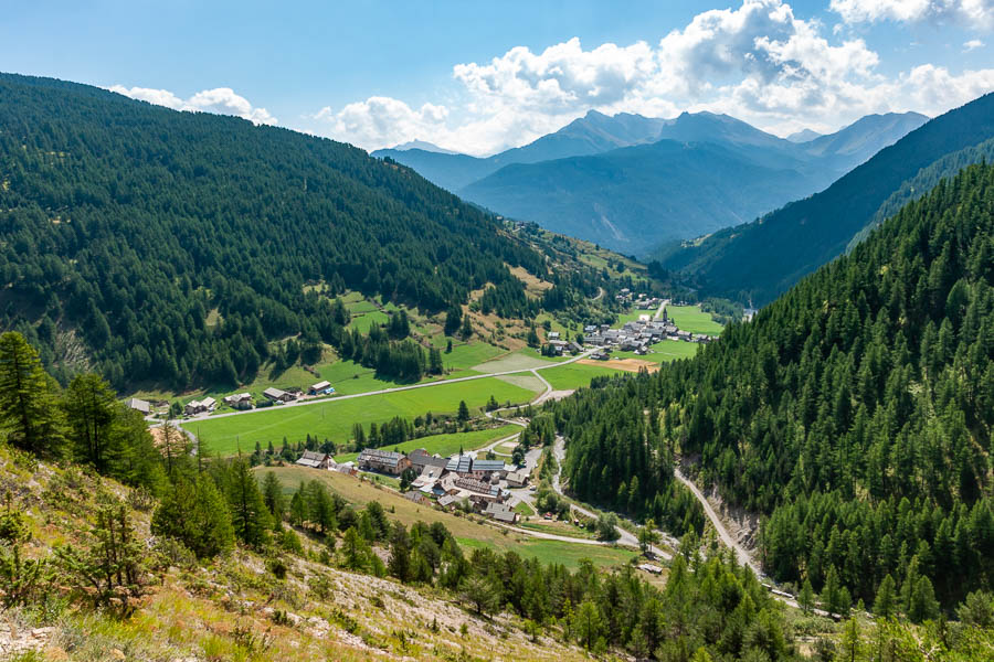 Le Coin et Arvieux, 1550 m