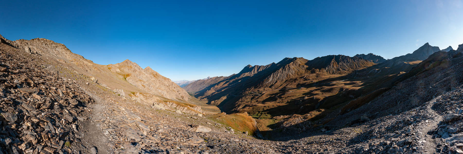 En montant au col de Chamoussière