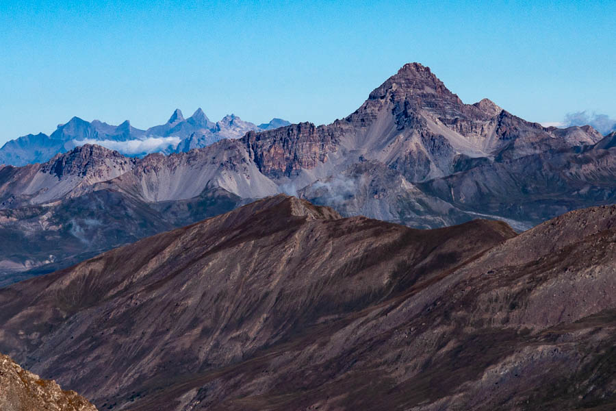 Aiguilles d'Arves et pic de Rochebrune