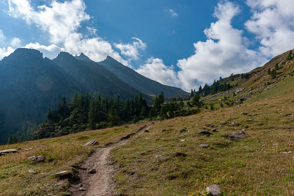 Montée vers le col Vieux