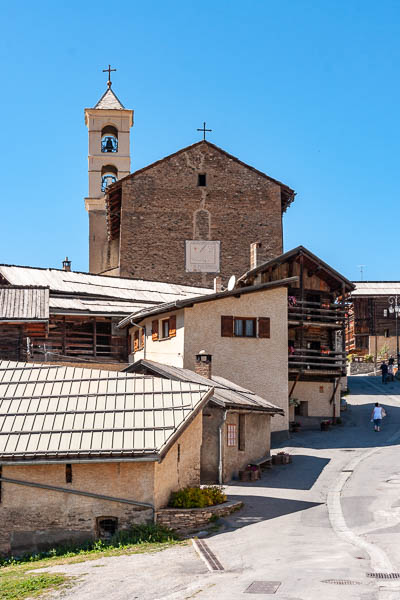 Saint-Véran, église, cadran solaire