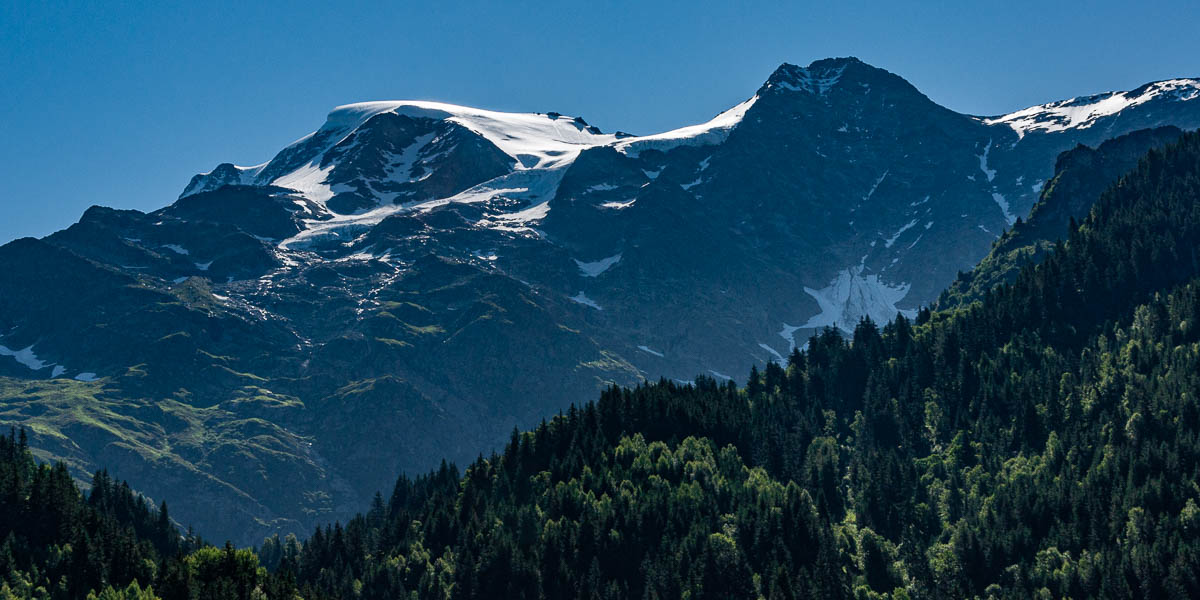 Dômes de Miage et glacier d'Armancette, aiguille de la Bérangère