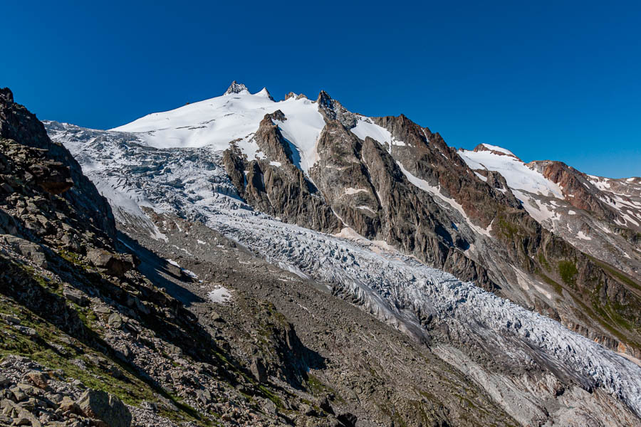 Fenêtre d'Arpette : glacier du Trient