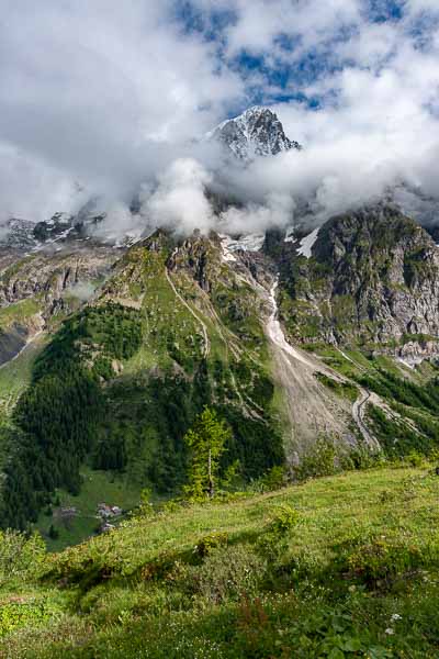 Glacier de Planpincieux et Grandes Jorasses