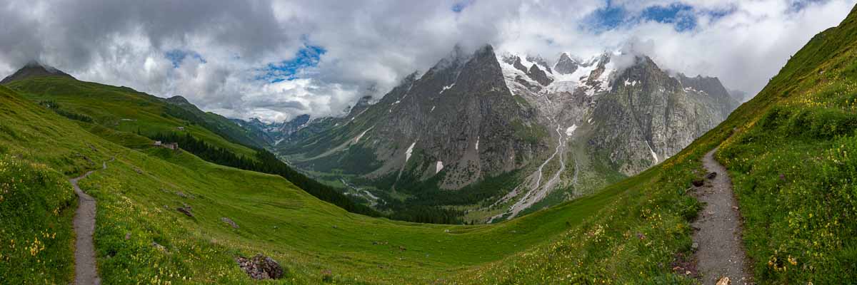 Alpage près du refuge Bonatti