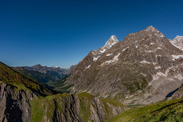 Val Ferret, Grandes Jorasses et mont Gruetta