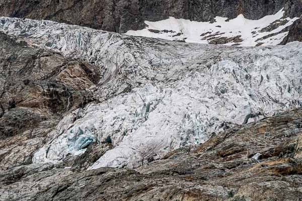 Glacier Blanc depuis le refuge