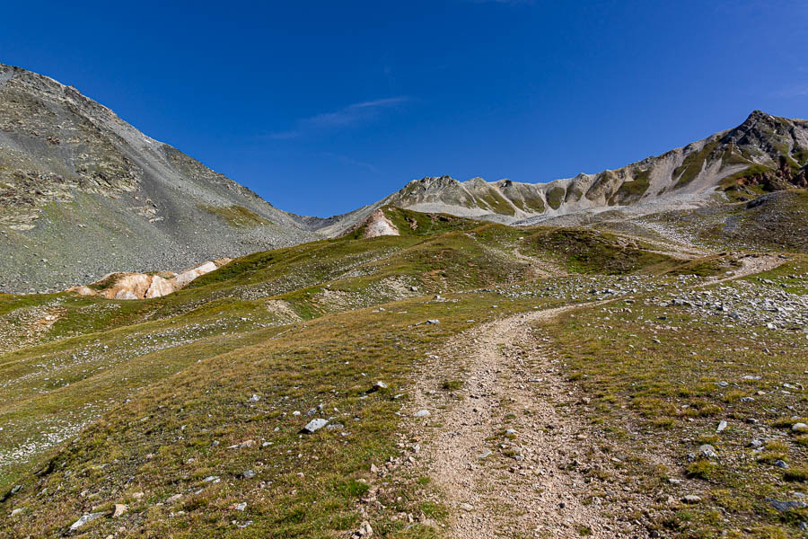 Col de Chavière, versant sud