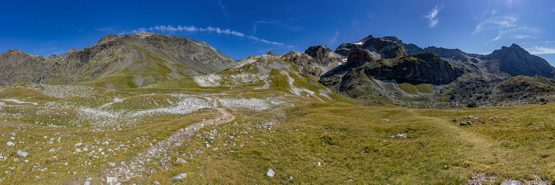 Col de Chavière, versant sud