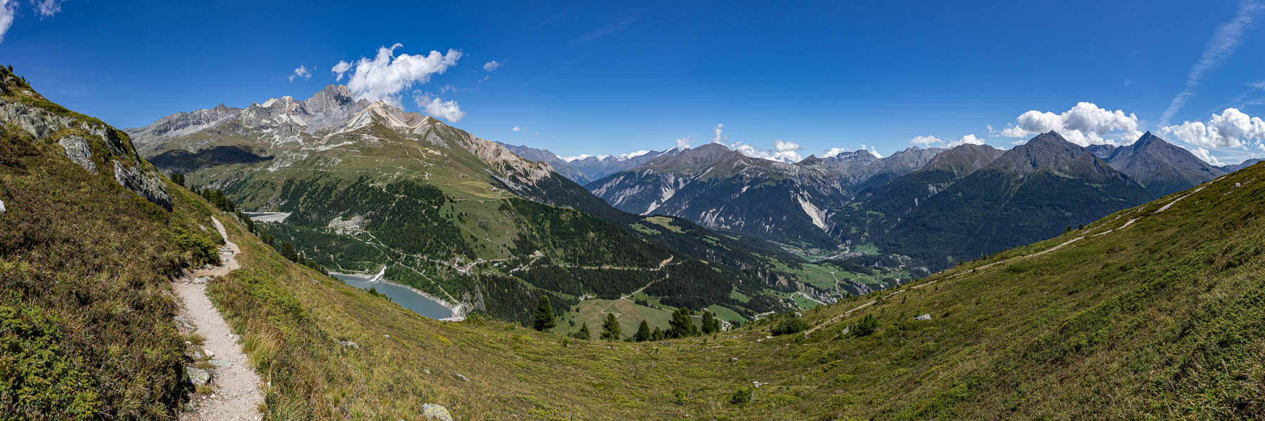 Dent Parrachée et vallée de la Maurienne