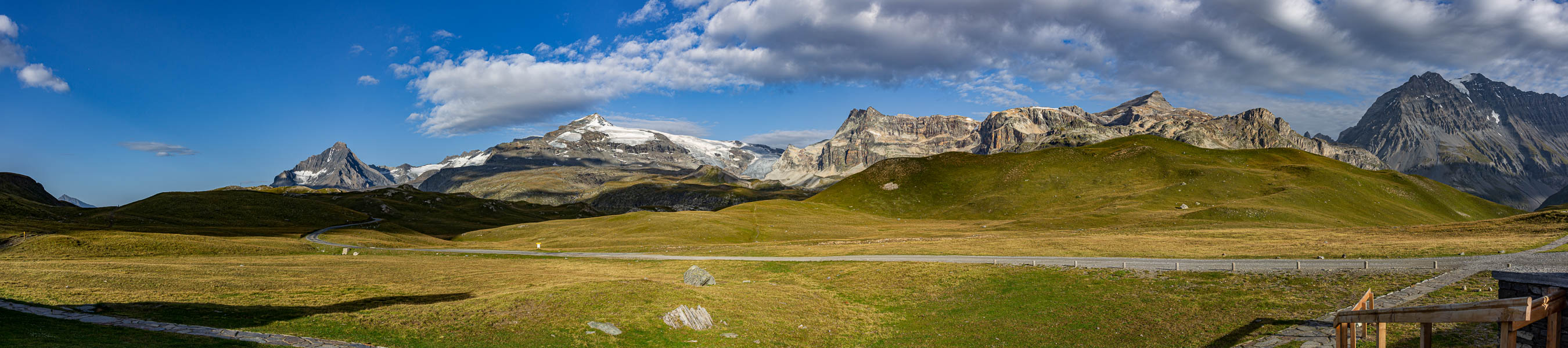 Plan du Lac : vue des dômes de la Vanoise