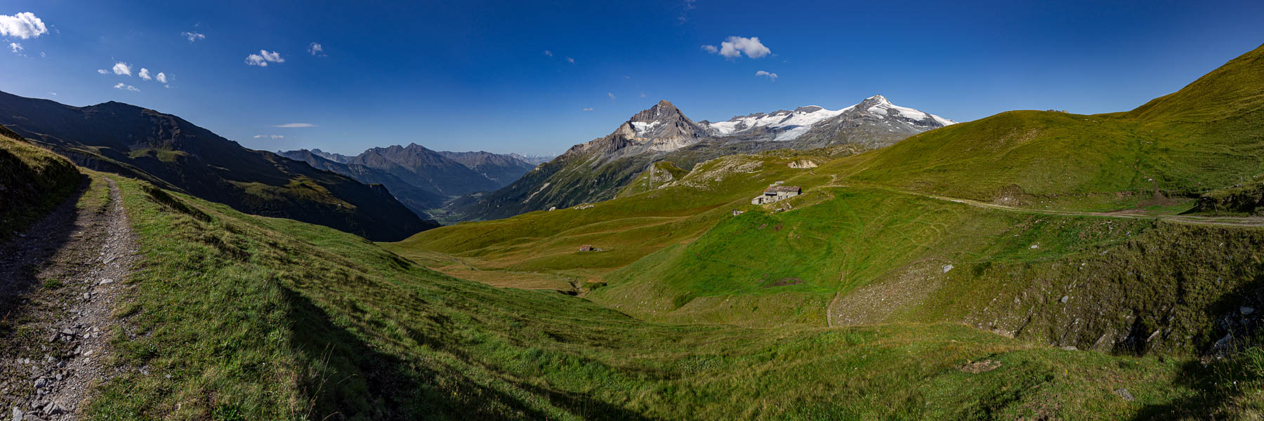 Les Arcelles, dent Parrachée et dôme de Chasseforêt