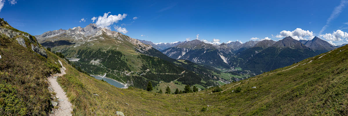 Dent Parrachée et vallée de la Maurienne