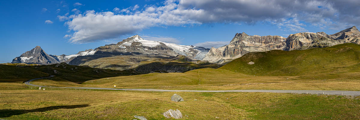 Plan du Lac : vue des dômes de la Vanoise