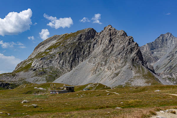 Refuge du col de la Vanoise, aiguille de la Vanoise