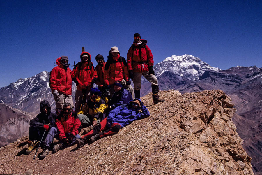 Sommet du cerro Penitentes