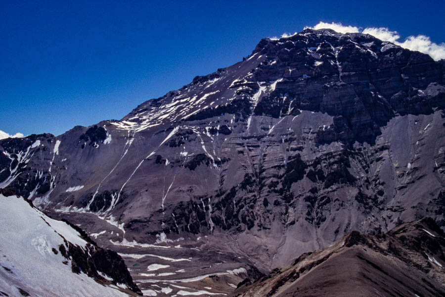 Face ouest de l'Aconcagua