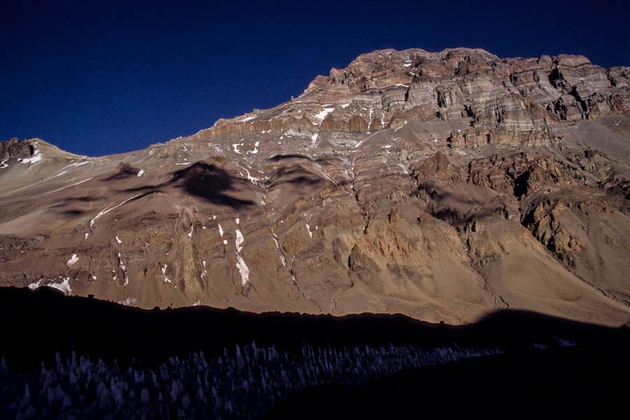 Face ouest de l'Aconcagua