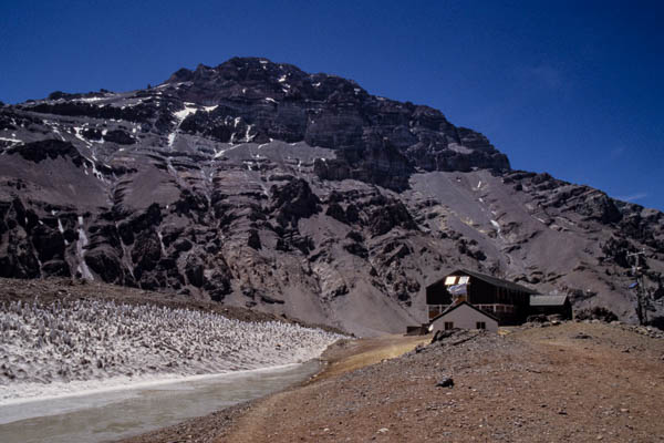 Face ouest de l'Aconcagua