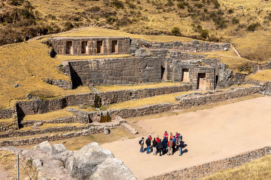 Tambomachay : temple, fontaine de cérémonie