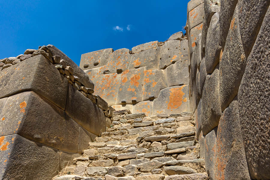 Ollantaytambo : escalier