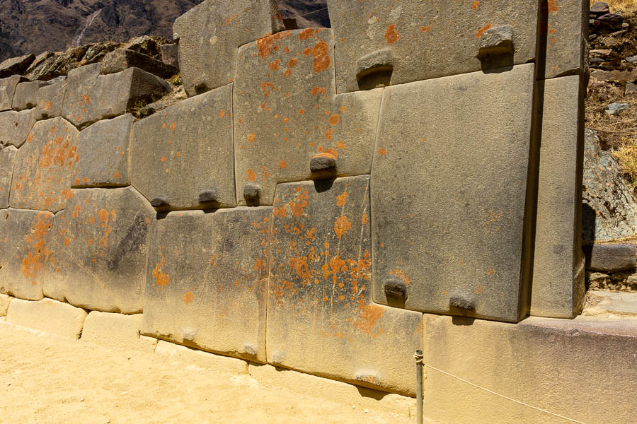 Ollantaytambo : muraille