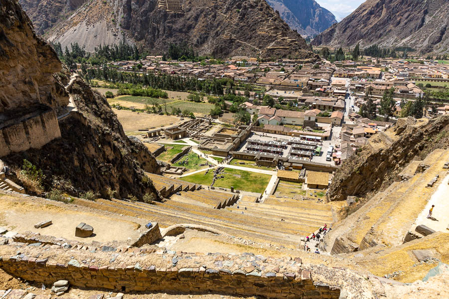 Ollantaytambo : terrasses