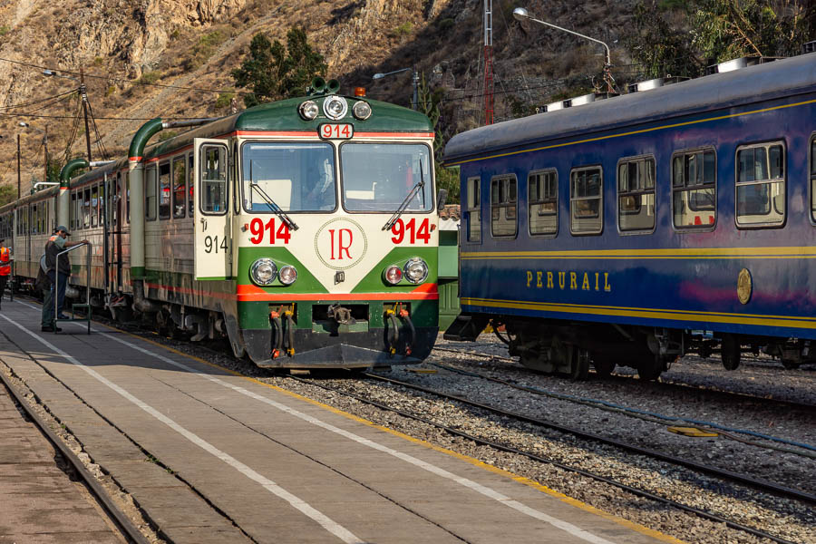 Train pour Machu Picchu